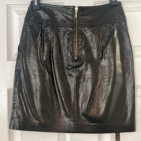 Leather miniskirt size: 0 - Picture 4 of 7